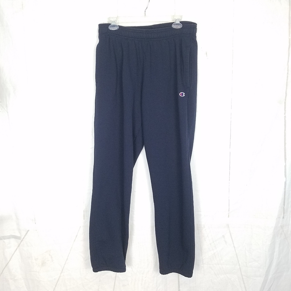Champion blue joggers jogging sweat pants athletic pants size large